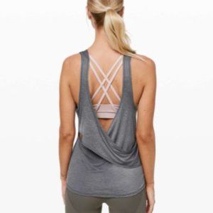 Lululemon Reenergized 2-in-1 Tank Solar Gray